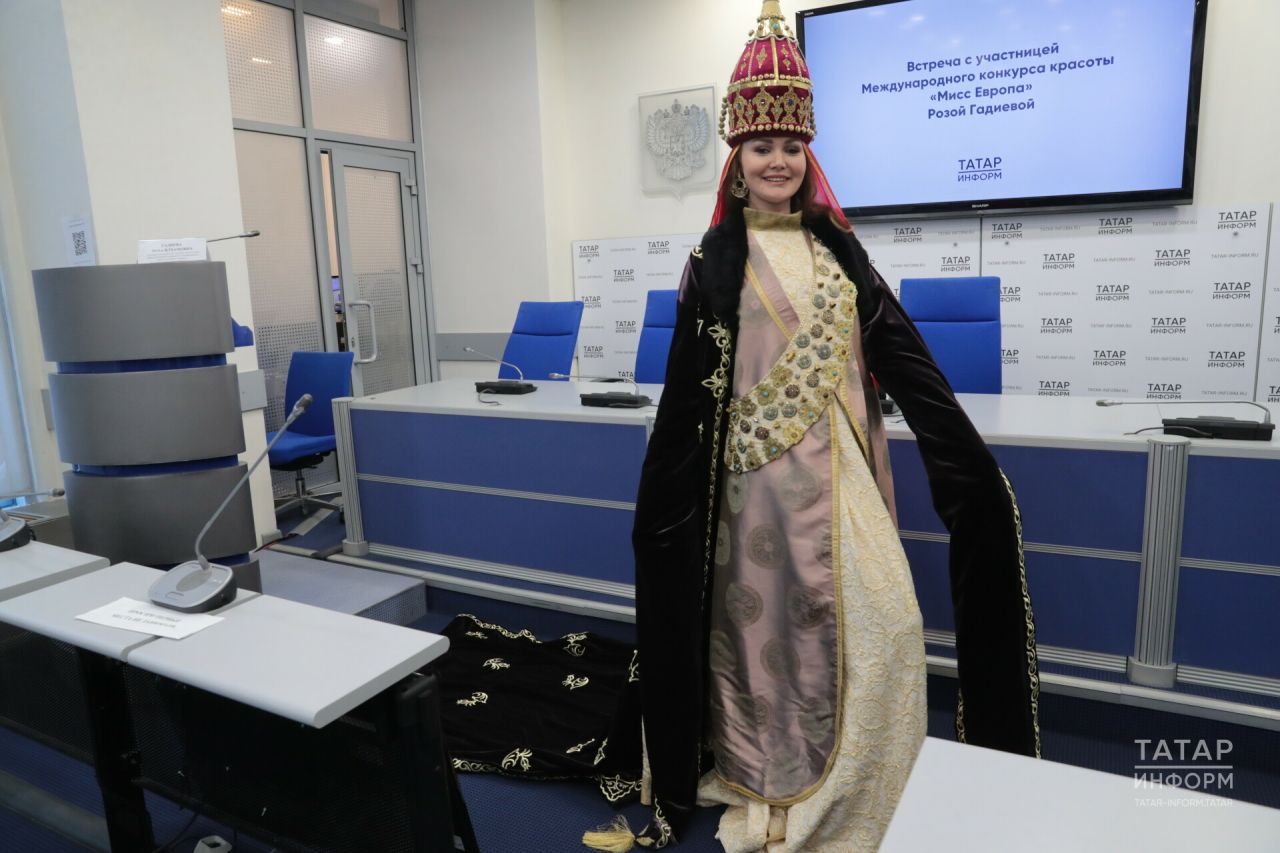 «Мисс Европа»да катнашучы Роза Гадиева: Сөмбикә костюмыннан чыгыш ясый алуыма сөенәм