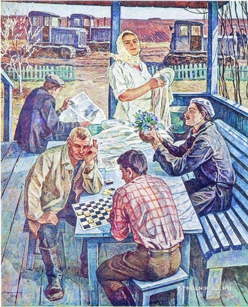 Чит илдә дан алган рәссам