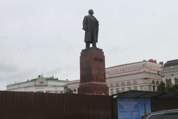 Ленин һәйкәле быелның язына төзекләндерелеп кабат ачылачак